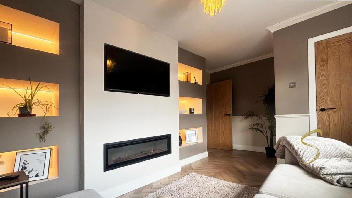 Stylish 2Bed - Manchester - Free Parking Hyde Luaran gambar