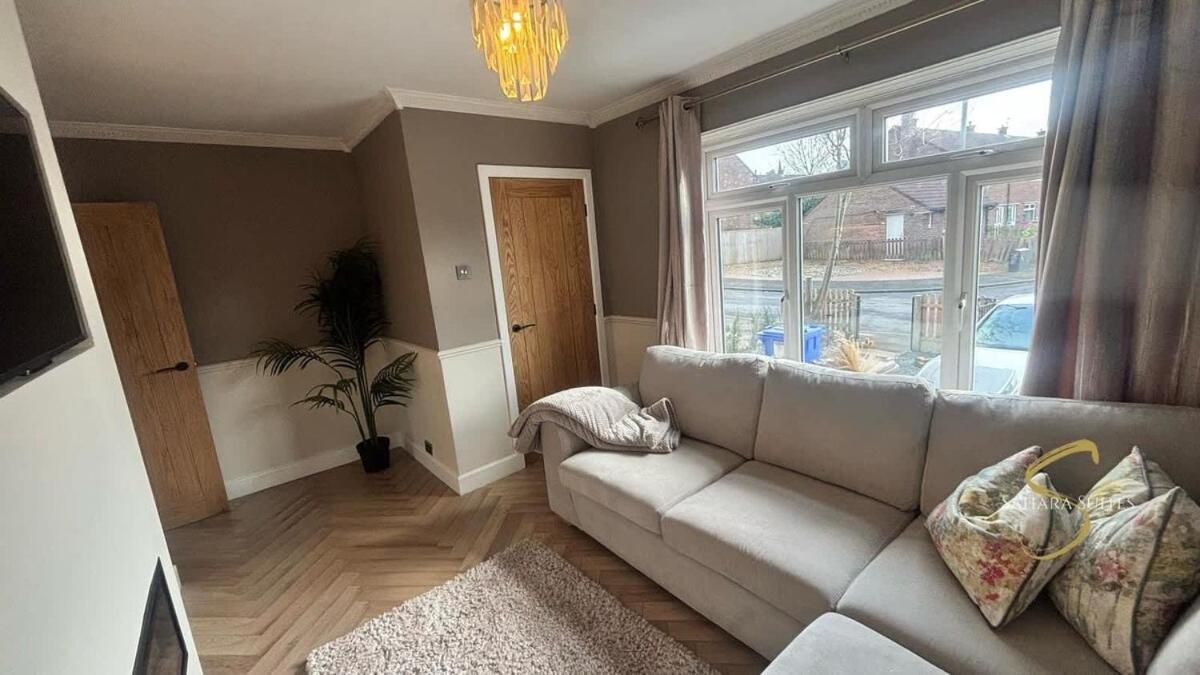 Stylish 2Bed - Manchester - Free Parking Hyde Luaran gambar